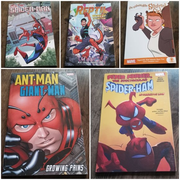 5 Marvel Graphic Novels - New - Picture 1 of 7